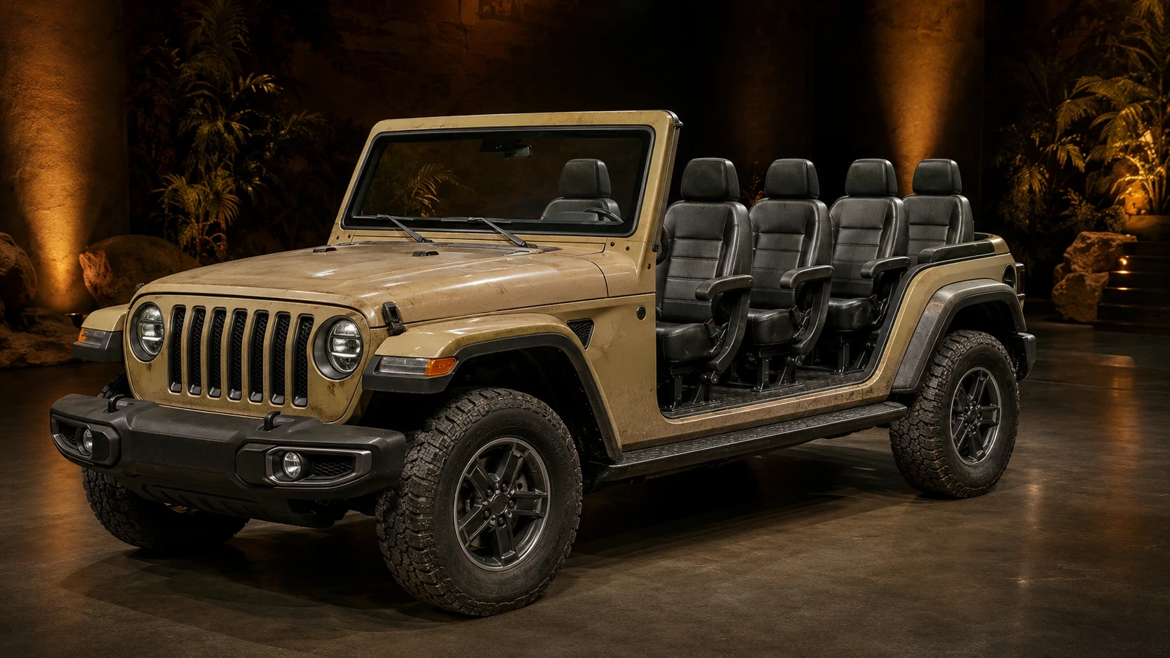 Nagy Jeep safari VR attrakció