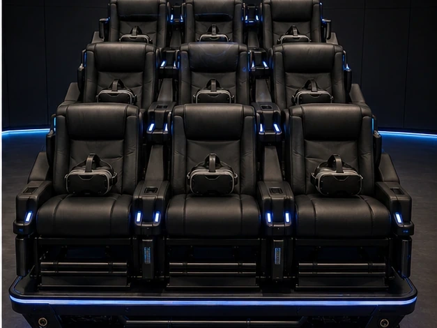 4D többüléses VR Cinema rendszer