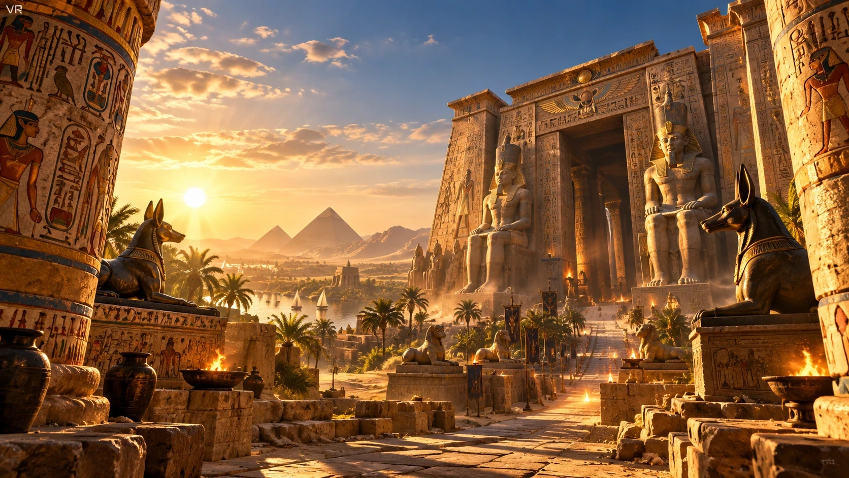 Egyiptomi VR tematika